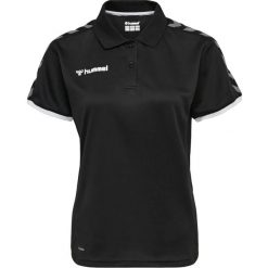 Damska koszulka polo Hummel hmlAUTHENTIC Functional. Czarne bluzki damskie Hummel, l, bez wzorów, eleganckie, bez kołnierzyka, bez ramiączek. Za 174.00 zł.