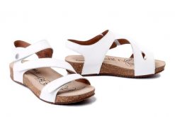 JOSEF SEIBEL 78519 43 800 Tonga 25 roma/weiss, sandały damskie. Brązowe sandały damskie Josef Seibel, bez wzorów, ze skóry, bez obcasa, bez zapięcia. Za 314.42 zł.