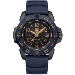 Zegarek męski Luminox XS.3255.CB.NSF, Quartz, 45mm, 20ATM. Czarne zegarki męskie Luminox, bez wzorów, z materiału, ze stali. Za 2,871.10 zł.