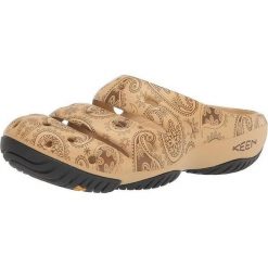 KEEN Yogui W damskie klapki lekkie. Brązowe klapki damskie Keen, bez wzorów, z gumy, sportowe, bez obcasa, bez zapięcia. Za 267.99 zł.