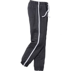 Spodnie sportowe. Niebieskie spodnie sportowe męskie bonprix, l, bez wzorów. Za 122.99 zł.