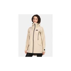 Damska płaszcz outdoorowy Kilpi AYRA-W. Brązowe płaszcze damskie Kilpi, bez wzorów, bez kołnierzyka, bez kaptura. Za 835.17 zł.