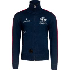 Sweter LA MARTINA GOODWIN. Niebieskie swetry męskie La Martina, bez wzorów, bez kołnierzyka, bez ramiączek. W wyprzedaży za 768.00 zł.