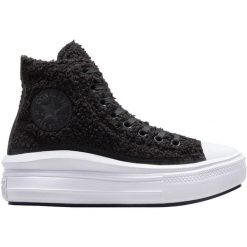 Buty sportowe damskie Converse Ctas Move Hi. Czarne obuwie sportowe damskie Converse, bez wzorów, bez zapięcia. Za 490.00 zł.