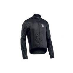 Kurtka rowerowa NORTHWAVE BREEZE2 Jacket czarna. Czarne kurtki męskie Northwave, m, bez wzorów, bez kaptura. Za 169.99 zł.