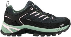 Buty trekkingowe damskie CMP Rigel 2.0 Low WP szary 40 (3Q18246-67UZ). Szare obuwie trekkingowe damskie CMP, bez zapięcia. Za 380.46 zł.