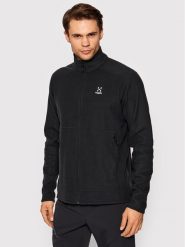 Haglöfs Polar Buteo 605073 Czarny Regular Fit. Czarne bluzy sportowe męskie Haglöfs, m, bez wzorów, z polaru, bez kaptura. Za 234.00 zł.