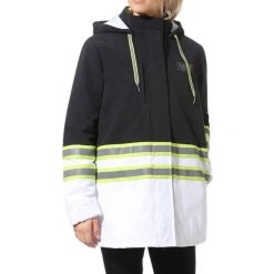 Kurtka zimowa damska Vans After Dark. Czarne kurtki sportowe damskie Vans, na zimę, xs, bez wzorów, z nylonu, bez ramiączek, bez kaptura, trekkingowe. W wyprzedaży za 420.00 zł.