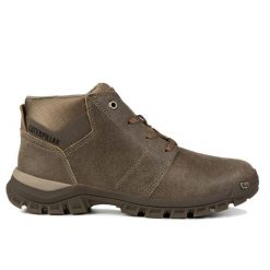 Buty męskie sportowe do chodzenia Caterpillar THRESHOLD CHUKKA. Brązowe buty sportowe męskie CATERPILLAR, bez wzorów, bez zapięcia, trekkingowe. W wyprzedaży za 379.00 zł.