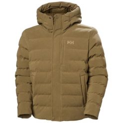 Kurtka z kapturem Helly Hansen Alby. Brązowe kurtki męskie Helly Hansen, bez wzorów, z puchu, klasyczne, z kapturem. Za 1,145.00 zł.