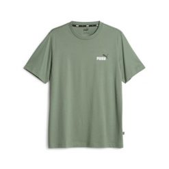 Koszulka Sportowa Męska Puma Ess+ 2 Col Small Logo. Fioletowe koszulki sportowe męskie Puma, m, bez wzorów, bez ramiączek, na jogę i pilates. Za 174.00 zł.