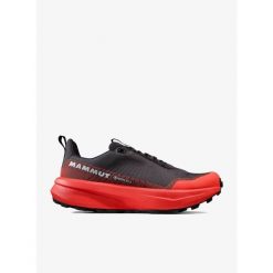 Buty turystyczne męskie Mammut Aenergy Mtn Low GTX. Czerwone buty zimowe męskie Mammut, bez wzorów, bez obcasa, bez zapięcia. Za 728.45 zł.