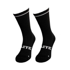 Skarpety Unisex Dla Dorosłych Elite. Czarne skarpety męskie Proskary, bez wzorów. Za 111.99 zł.