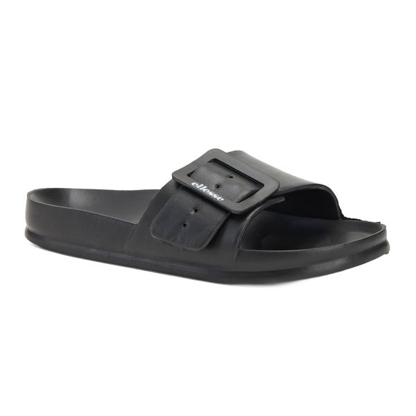 Klapki damskie Ellesse Eloise. Czarne klapki damskie Ellesse, bez wzorów, sportowe, bez obcasa, bez zapięcia. Za 49.99 zł.
