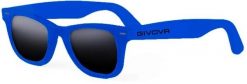 Okulary przeciwsłoneczne Givova Royal Blue. Niebieskie okulary przeciwsłoneczne damskie Givova, prostokątne. Za 95.99 zł.