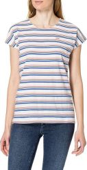 LEE DAMSKA KOSZULKA Z KRÓTKIM RĘKAWEM CAP SLEEVE TEE SUMMER BLUE L41FJXNJ 112108936. Niebieskie bluzki damskie Lee, l, bez wzorów, bez kołnierzyka, bez ramiączek. Za 69.99 zł.