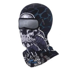 Letnia Szal Magiczny Przeciw UV Chusta Jedwabna Zimna Czaszka. Czarne szaliki damskie WEST BIKING, na lato, bez wzorów, z elastanu. Za 69.88 zł.