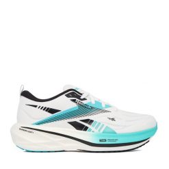 Buty do biegania Reebok. Białe obuwie sportowe damskie Reebok, bez wzorów, bez zapięcia, do biegania. Za 569.99 zł.