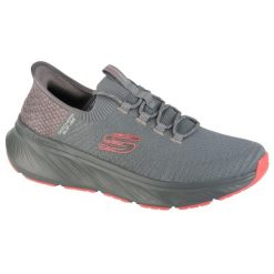Buty sportowe Sneakersy męskie, Slip-Ins: Edgeride - Raygo. Szare buty sportowe męskie Skechers, bez wzorów, bez zapięcia, trekkingowe. Za 329.99 zł.