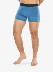 Bokserki termoaktywne Sensor Merino Active Boxers. Niebieskie bokserki męskie Sensor, bez wzorów, z materiału. Za 139.99 zł.