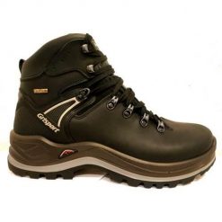 Buty trekkingowe męskie Grisport Dakar Trekking 2. Brązowe buty zimowe męskie Grisport, bez wzorów, z materiału, za kostkę, bez obcasa, bez zapięcia. Za 597.00 zł.