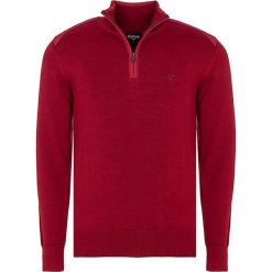 Sweter w kolorze bordowym. Czerwone swetry męskie Denim Culture, l, bez wzorów, z bawełny, bez kołnierzyka, bez ramiączek. W wyprzedaży za 139.95 zł.