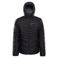Kurtka męska ocieplana dwustronna Alpine Pro Erom. Czarne kurtki męskie Alpine Pro, m, bez wzorów, z puchu, sportowe, bez kaptura. W wyprzedaży za 499.00 zł.