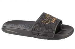 Klapki na basen damskie, S.Land Lady 24 SLALS. Czarne klapki damskie Joma, bez wzorów, z materiału, sportowe, bez obcasa, bez zapięcia. Za 44.99 zł.
