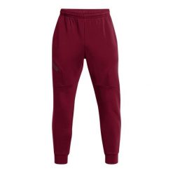 Jogging Under Armour Unstoppable Fleece. Czarne spodnie sportowe męskie Under Armour, s, bez wzorów, do biegania. Za 411.15 zł.