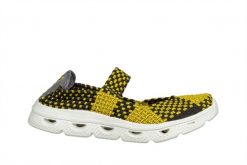 Półbuty Rock Django Mustang Brix 032031, Żółty, Materiał - 38. Żółte obuwie sportowe damskie Rock Spring, na lato, bez wzorów, z materiału, rockowe, bez obcasa, bez zapięcia. W wyprzedaży za 152.10 zł.