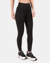Damska legginsy Kilpi JAMILY-W. Czarne legginsy damskie Kilpi, bez wzorów, z meshu. Za 215.49 zł.