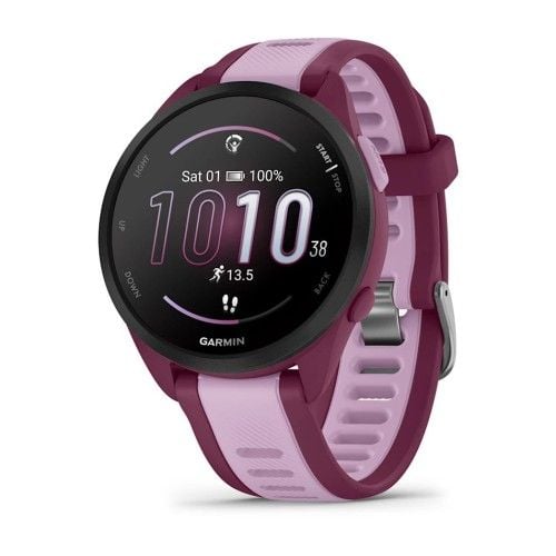 Smartwatch Garmin Forerunner 165 Music Berry Lilac. Zegarki smartwatch Garmin, bez wzorów. Za 1,226.99 zł.