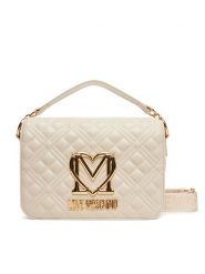 LOVE MOSCHINO Torebka JC4302PP0MK1211A Écru. Listonoszki damskie Love Moschino, bez wzorów, ze skóry, bez dodatków. Za 779.99 zł.