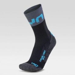 Skarpety rowerowe MAN CYCLING LIGHT SOCKS r.42-44. Czarne skarpety męskie UYN, bez wzorów. Za 74.99 zł.