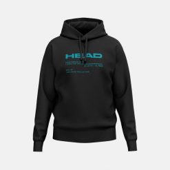 RACE Hoodie Unisex. Czarne bluzy męskie Head, na zimę, m, bez wzorów, młodzieżowe, bez ramiączek, bez kaptura. Za 330.00 zł.