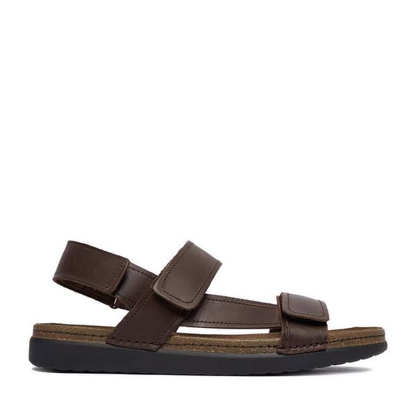 Sandały Lasocki. Brązowe sandały męskie Lasocki, bez wzorów, bez zapięcia. Za 149.99 zł.