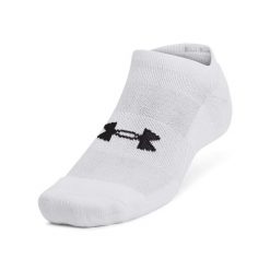 Under Armour UNISEX UA TC 3PK NO SHOW Skarpety uniseks. Białe skarpetki damskie Under Armour, bez wzorów, z materiału. Za 54.99 zł.