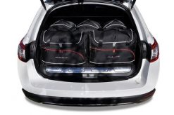 Torby Do Bagażnika Peugeot 508 Rhx Hev 2012-2014 5Szt Kjust. Czarne torby podróżne damskie KJUST, bez wzorów, z kauczuku. Za 1,511.00 zł.