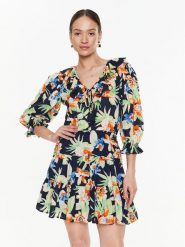 Lauren Ralph Lauren Sukienka codzienna 250889366001 Kolorowy Regular Fit. Sukienki damskie Lauren Ralph Lauren, na co dzień, bez wzorów, z bawełny, bez kołnierzyka, bez ramiączek, proste. Za 869.99 zł.