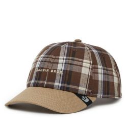 Czapka z daszkiem Goorin Bros. Brązowe czapki damskie Goorin Bros, bez wzorów. Za 119.99 zł.