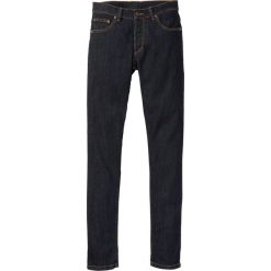 Dżinsy "komfort-stretch" Skinny Fit Straight bonprix czarny "stone used". Czarne jeansy męskie bonprix, z jeansu. Za 59.99 zł.