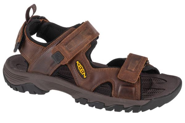 Buty do chodzenia męskie Keen Sandały Męskie Targhee Iii Open Toe Bisonmul. Brązowe sandały męskie Keen, na lato, bez wzorów, z gumy, klasyczne, bez zapięcia. Za 438.10 zł.