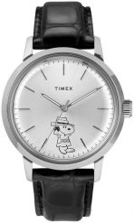 Zegarek męski Timex TW2U99500 czarny. Czarne zegarki męskie Timex, bez wzorów. Za 1,649.06 zł.