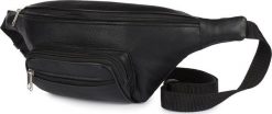 Beltimore Saszetka męska skórzana biodrówka na pas nerka ze skóry naturalnej czarna F52 NoSize. Czarne saszetki i nerki męskie Beltimore, bez wzorów, ze skóry. Za 54.99 zł.