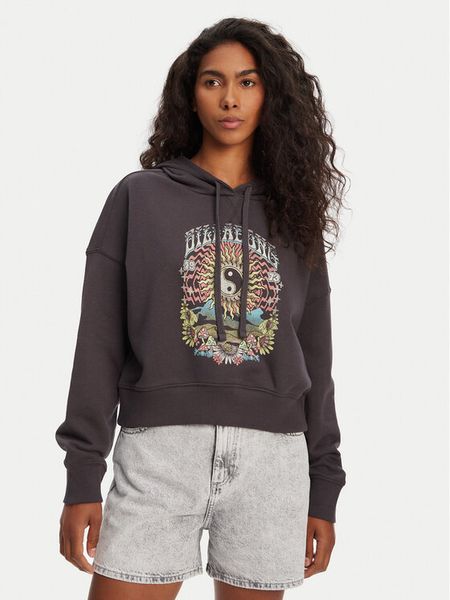 Billabong Bluza All Time EBJFT00146 Czarny Boxy Fit. Czarne bluzy damskie Billabong, s, bez wzorów, z bawełny, bez ramiączek, bez kaptura. Za 139.99 zł.