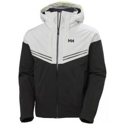 Kurtka narciarska Helly Hansen Alpha infinity. Czarne kurtki sportowe męskie Helly Hansen, m, bez wzorów, z elastanu, bez kaptura, narciarskie. Za 1,999.20 zł.
