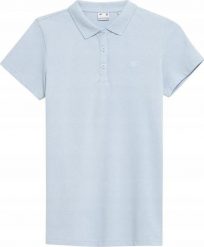4f Koszulka damska 4F jasnoniebieska NOSH4 TSD355 34S S. Niebieskie bluzki damskie 4F, s, bez wzorów, bez kołnierzyka, bez ramiączek. Za 62.00 zł.