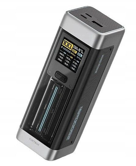 Powerbank Cuktech CUK00P23GLBK 210W 25000mAh Power Bank 2 x USB-C 1 x USB-A - czarny. Czarne powerbanki Cuktech. Za 329.86 zł.