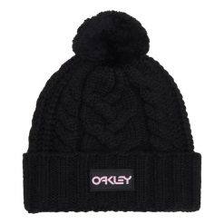 Czapka Zimowa Unisex Oakley Harper Pom Beanie. Fioletowe czapki męskie Oakley, na zimę, bez wzorów. Za 140.99 zł.