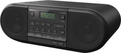 Radioodtwarzacz Panasonic RX-D550E-K black. Czarne radia PANASONIC. Za 625.98 zł.